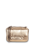 Bolsa Mini em Couro Metalizada