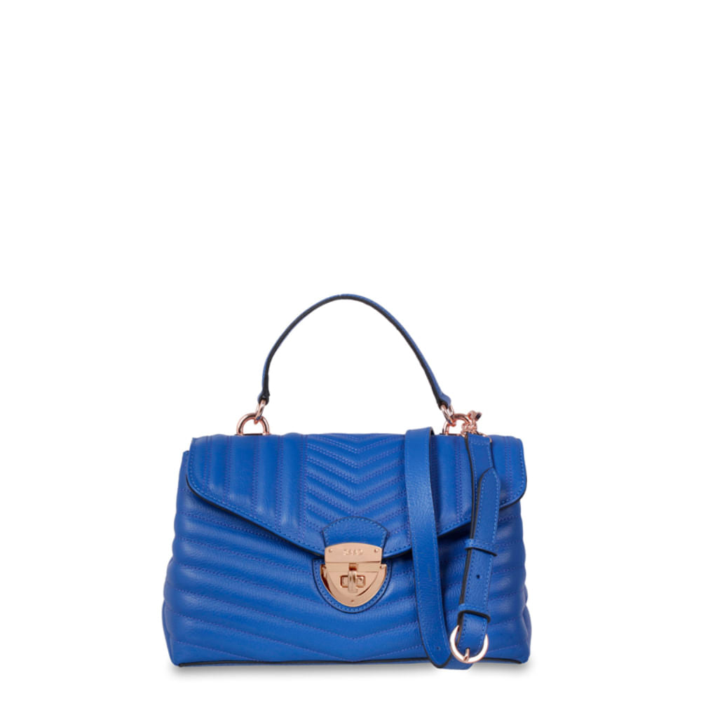 Bolsa Bordada em Couro
