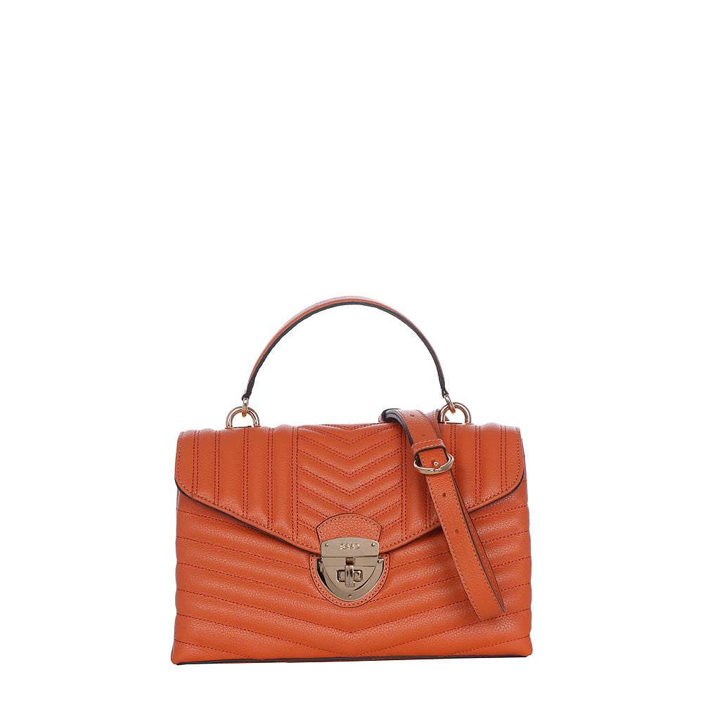 Bolsa Bordada em Couro