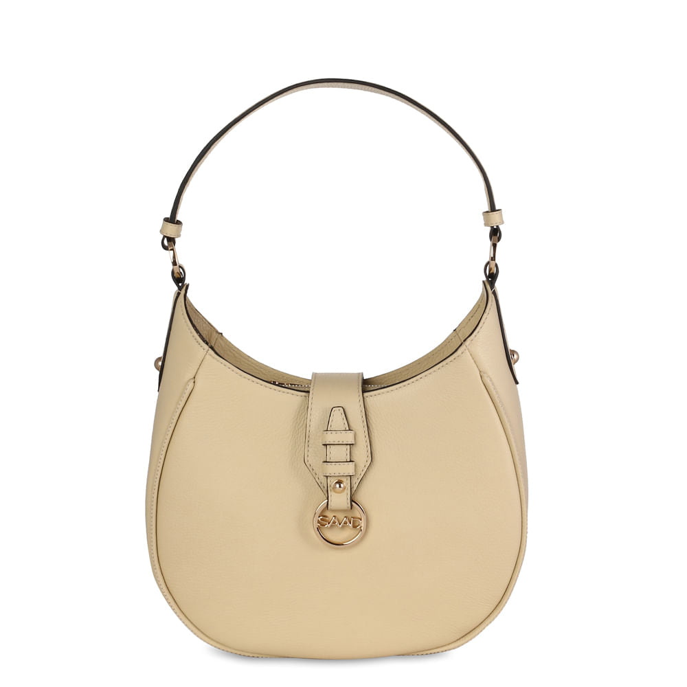 Bolsa de ombro arredondada