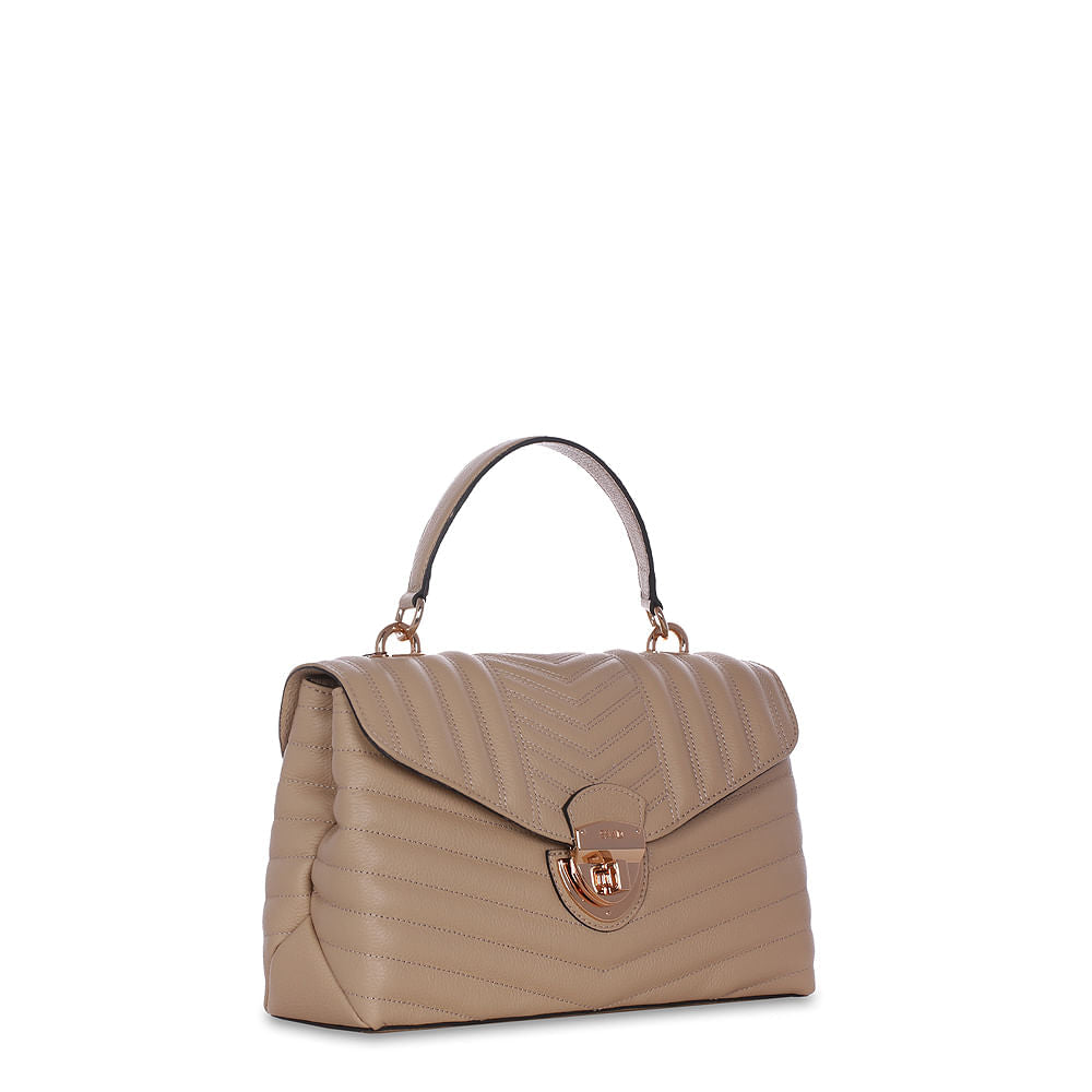 Bolsa Bordada em Couro