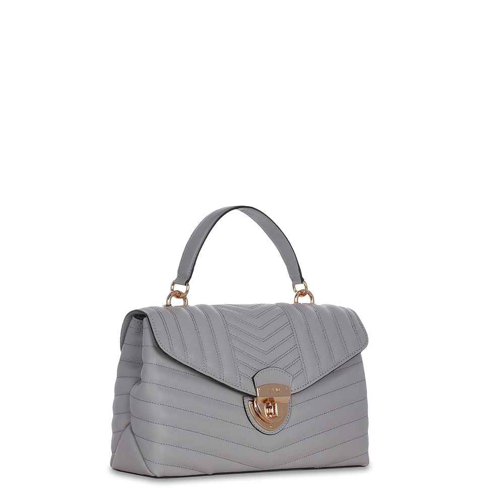Bolsa Bordada em Couro