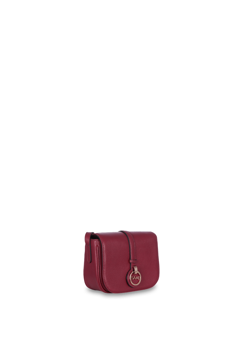 Bolsa transversal em couro
