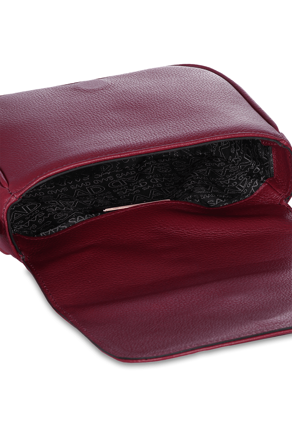 Bolsa transversal em couro