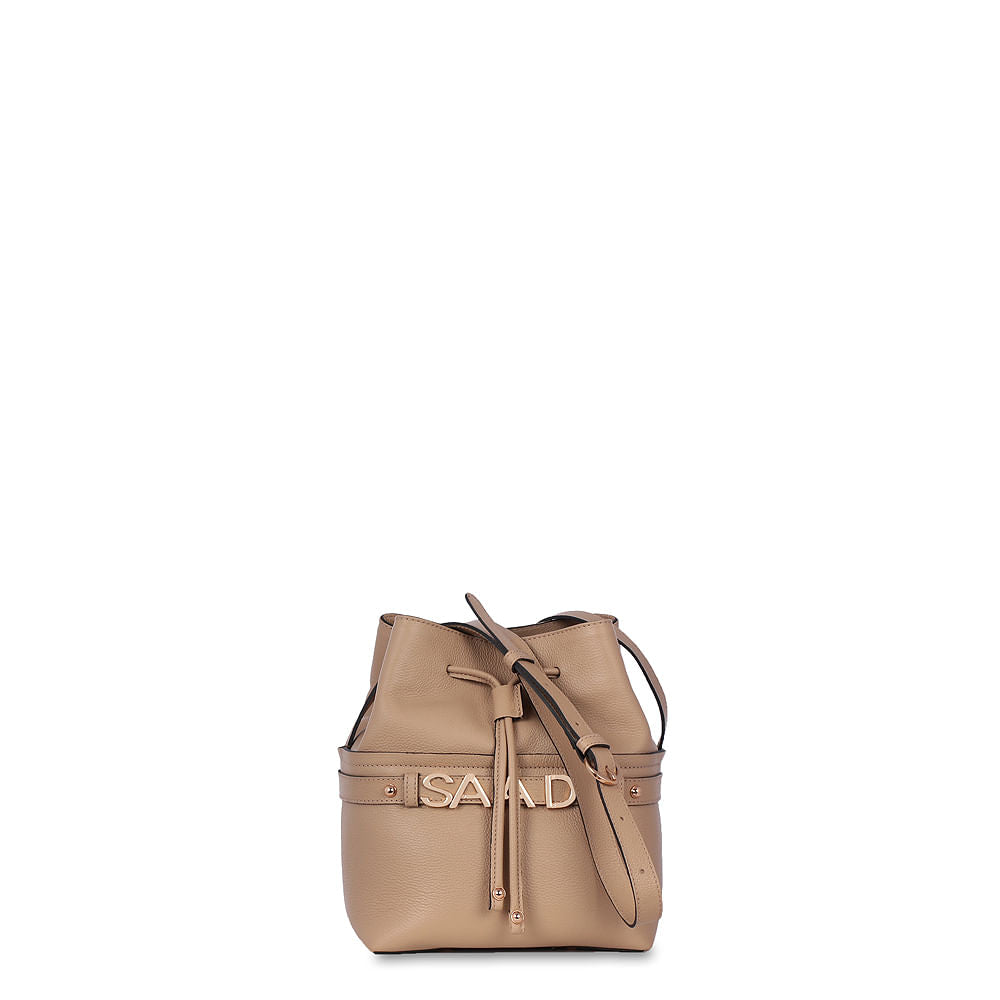 Bolsa Bucket Couro