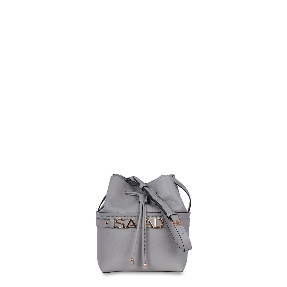 Bolsa Bucket Couro