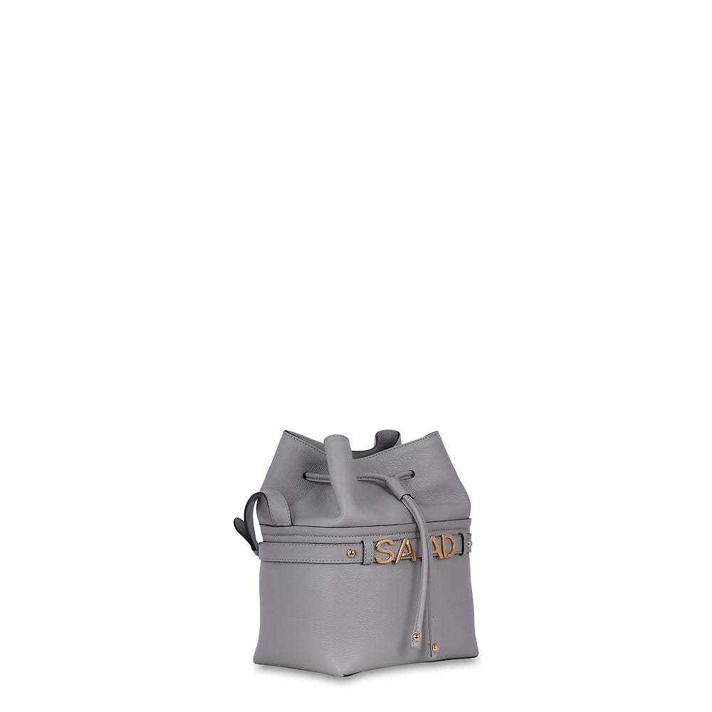 Bolsa Bucket Couro