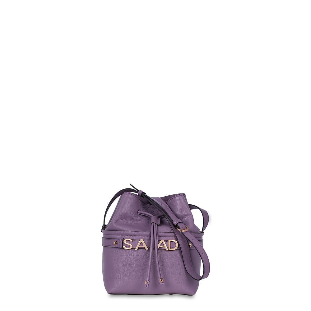 Bolsa Bucket Couro