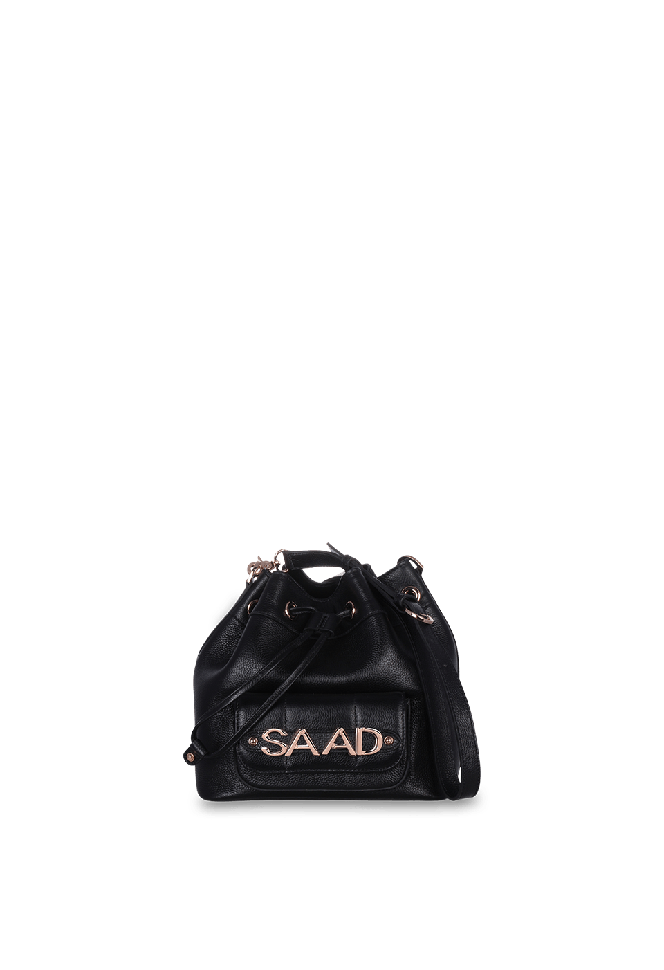 Bolsa Bucket em Couro
