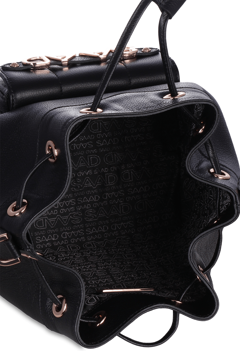 Bolsa Bucket em Couro