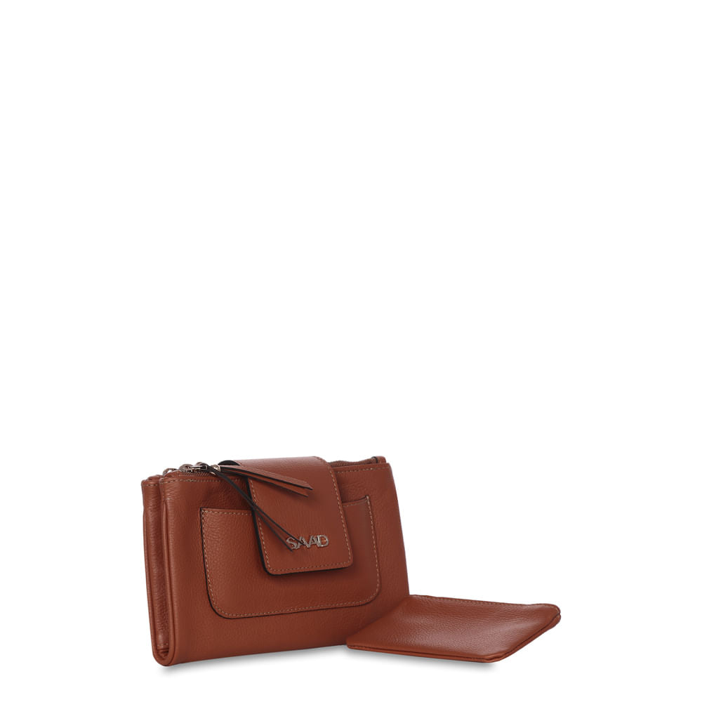 Bolsa Carteira em Couro