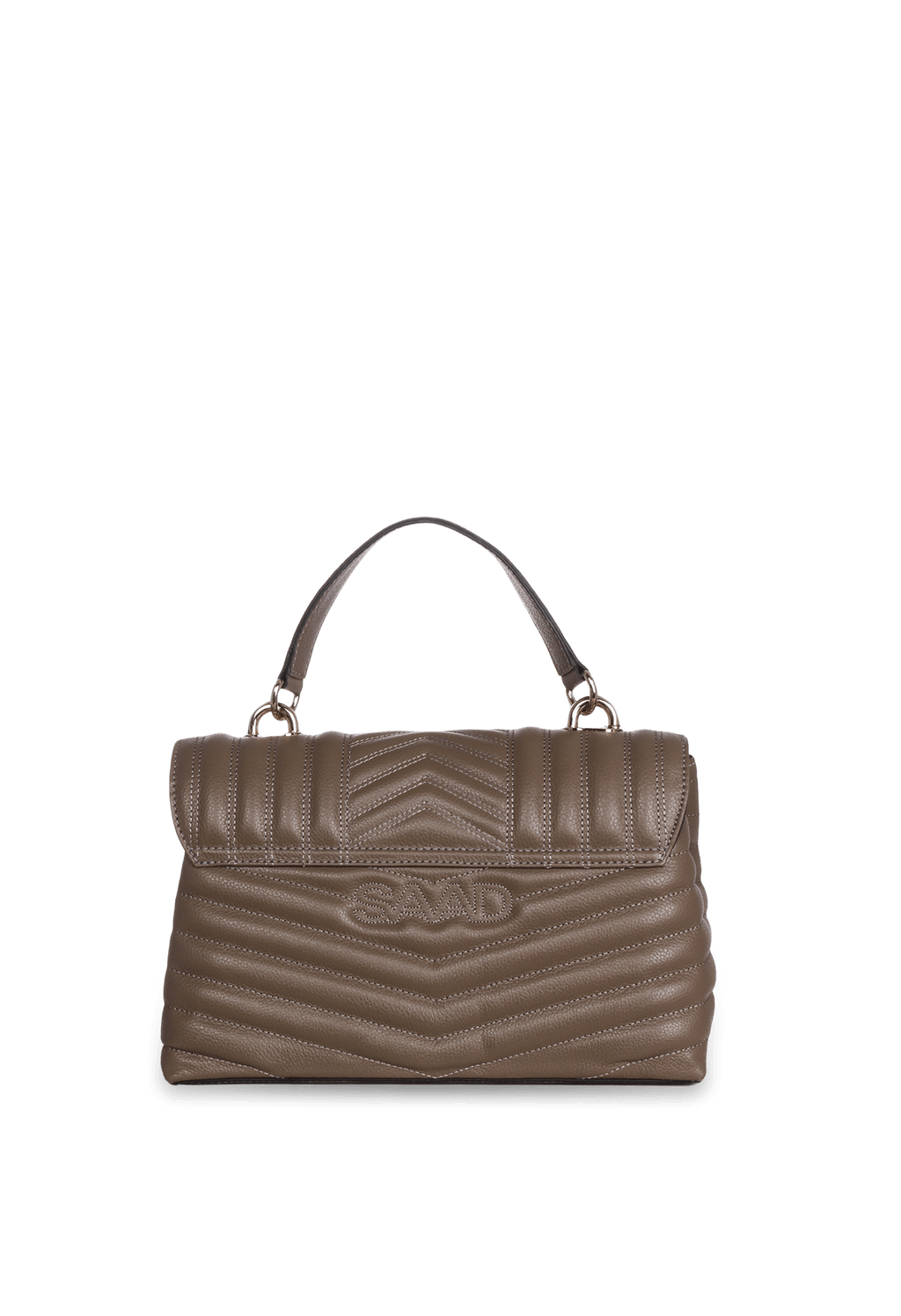 Bolsa em Couro Bordada