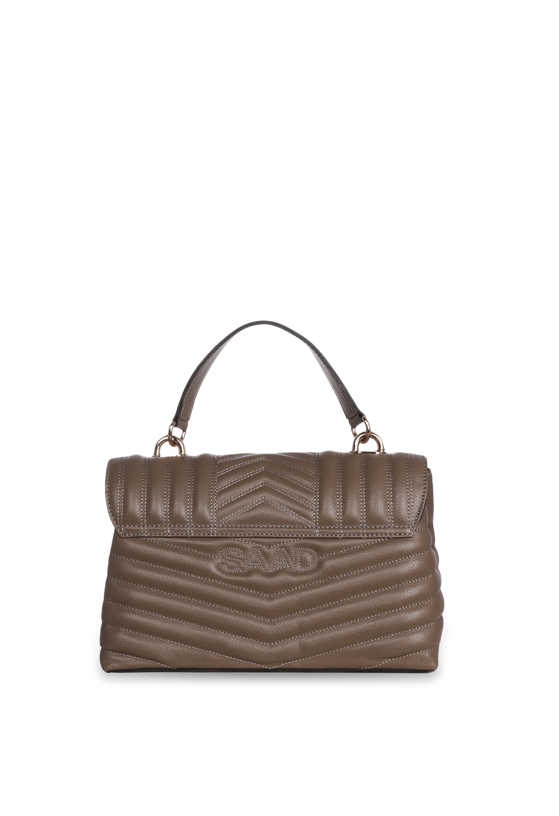Bolsa em Couro Bordada
