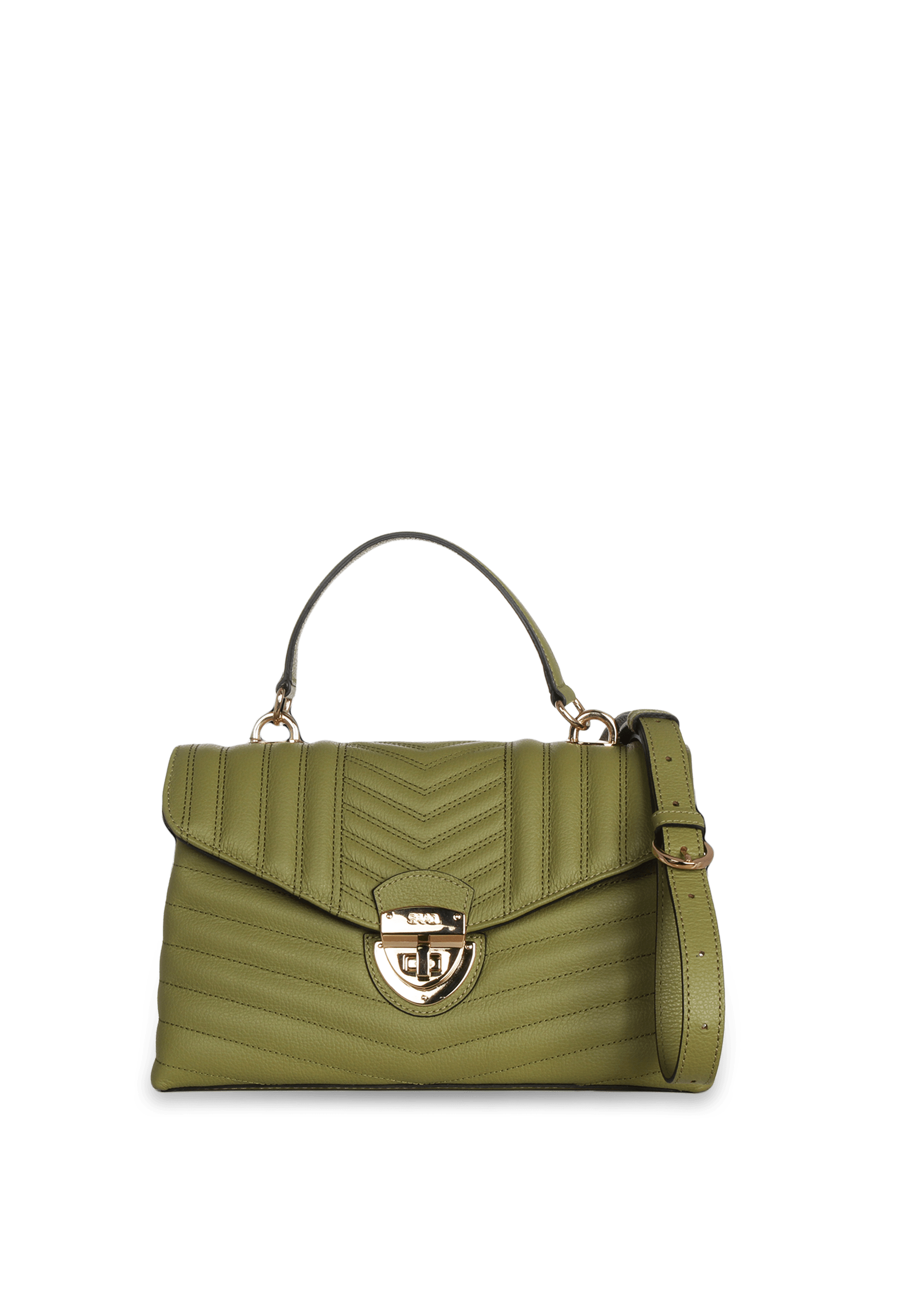 Bolsa em Couro Bordada