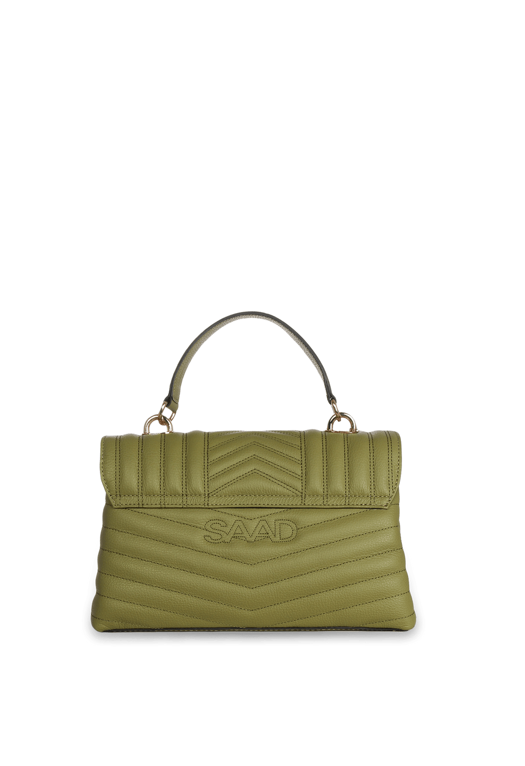 Bolsa em Couro Bordada