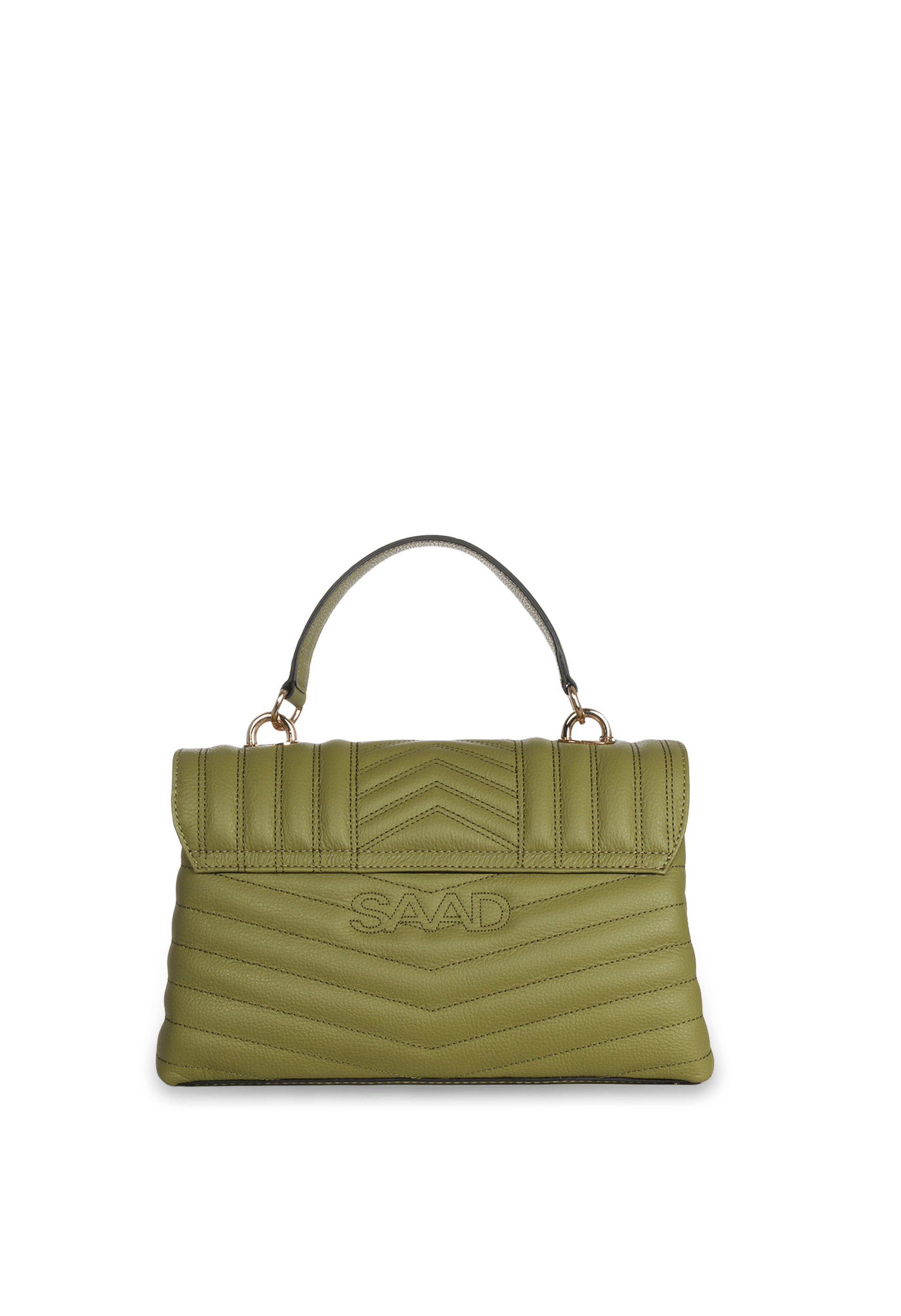 Bolsa em Couro Bordada