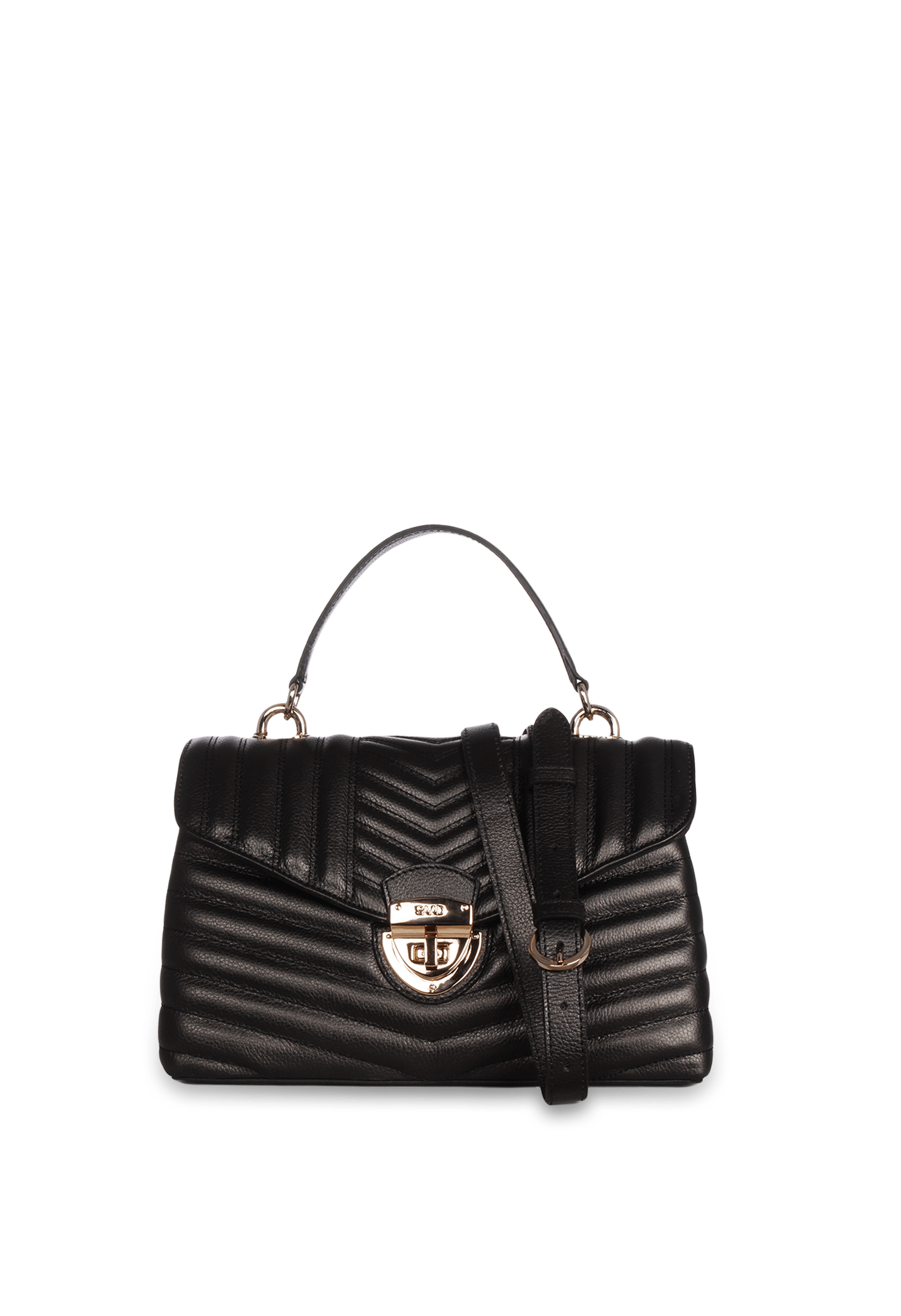 Bolsa Bordada em Couro Pearly