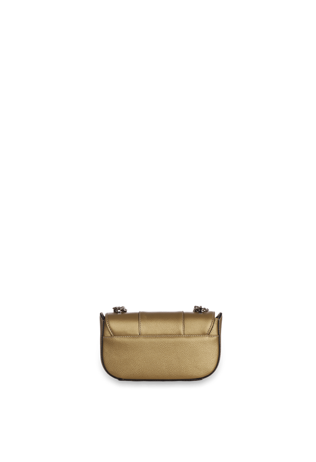 Bolsa Mini em Couro Perolado
