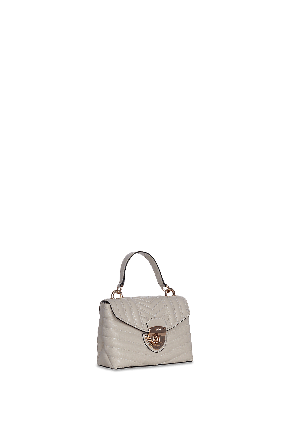 Bolsa Bordada Mini em Couro
