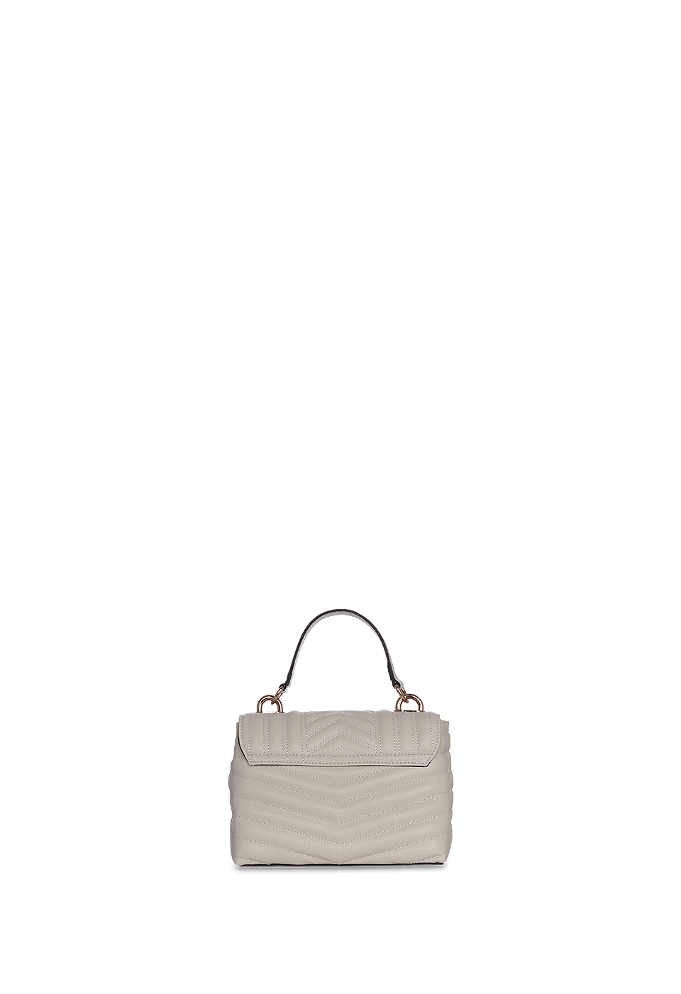 Bolsa Bordada Mini em Couro