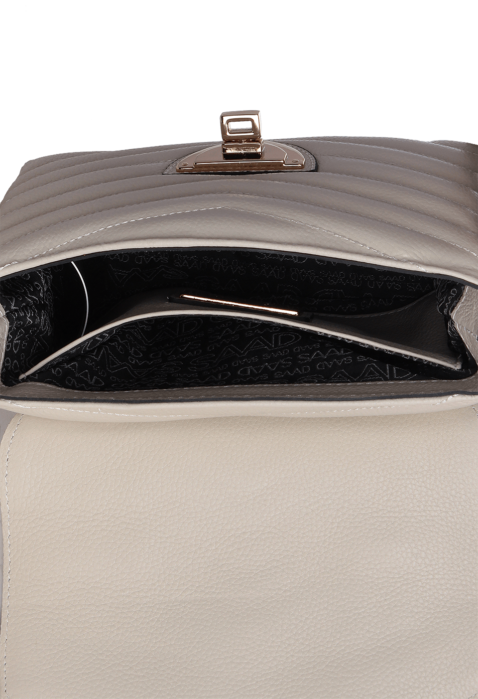 Bolsa Bordada Mini em Couro