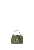 Bolsa Bordada Mini em Couro