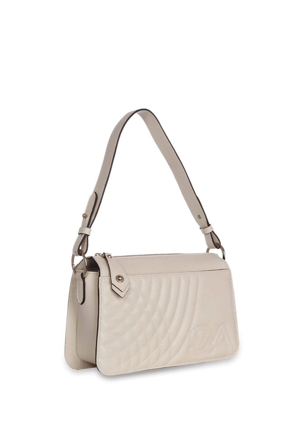Bolsa Bordada em Couro