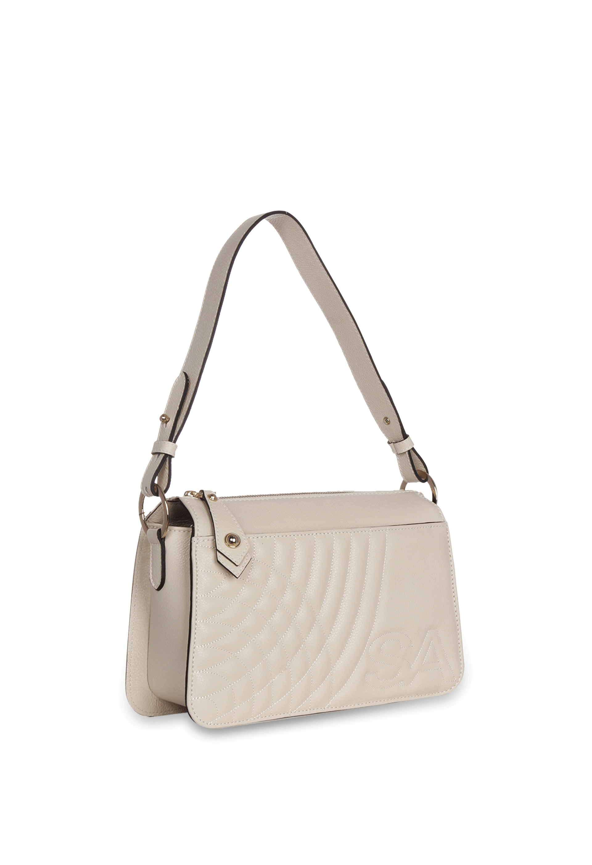 Bolsa Bordada em Couro