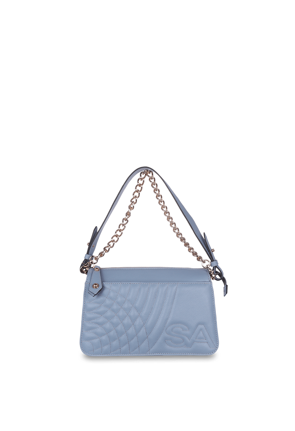 Bolsa Bordada em Couro