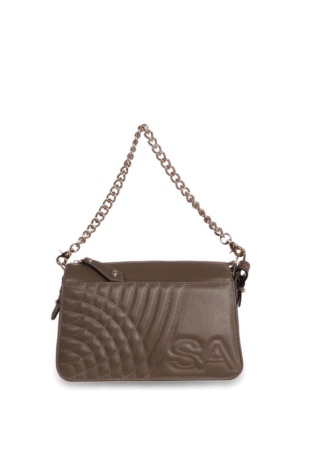 Bolsa Bordada em Couro