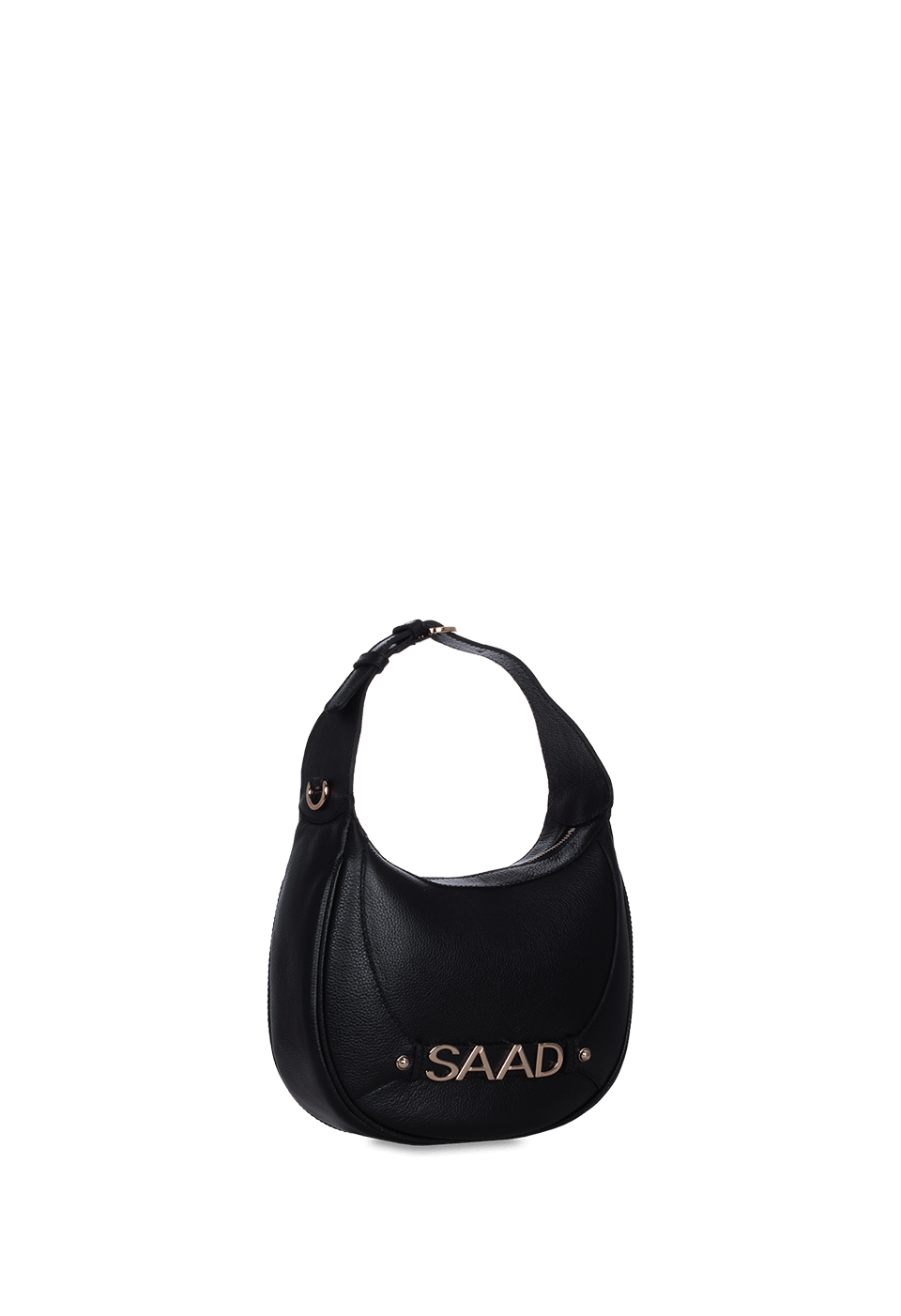 Bolsa Oval em Couro