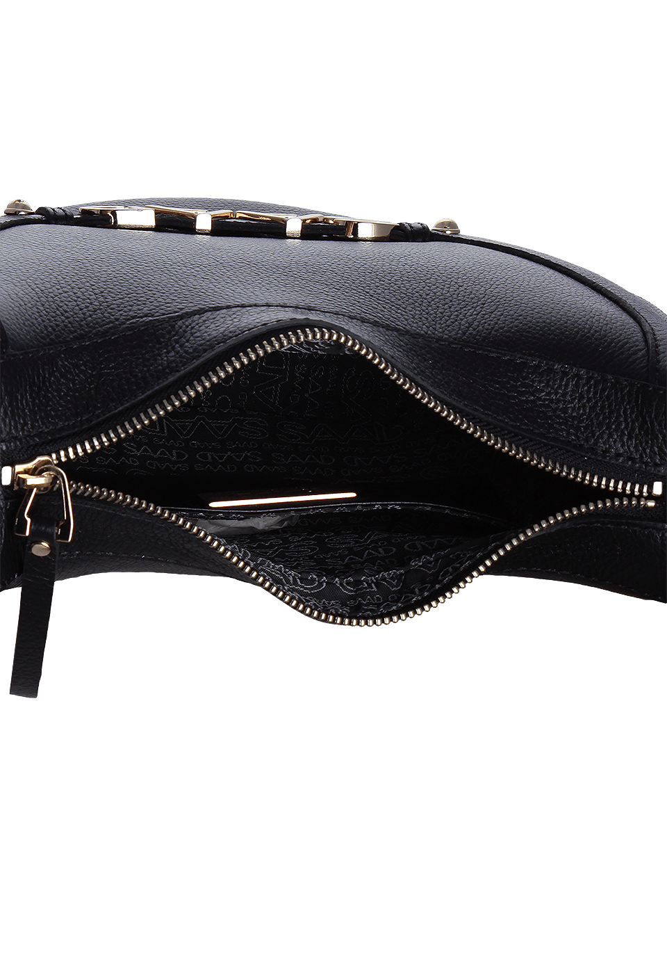 Bolsa Oval em Couro