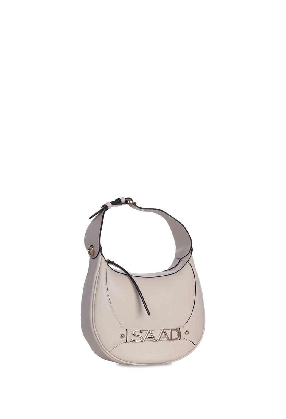 Bolsa Oval em Couro