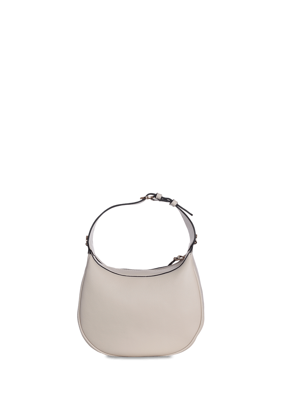Bolsa Oval em Couro