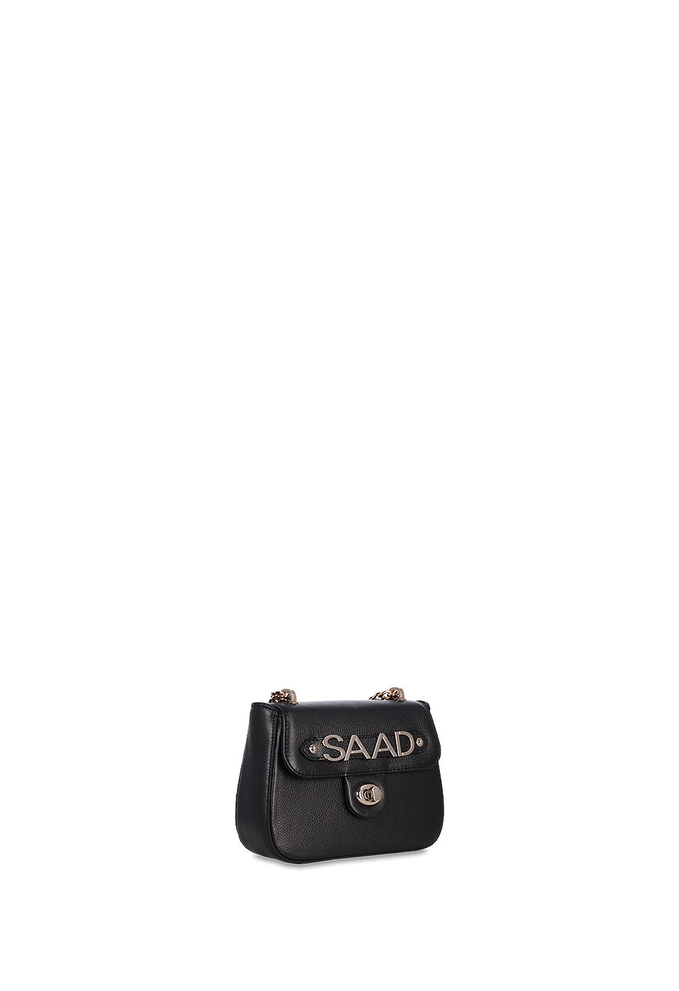 Bolsa Mini em Couro Perolado
