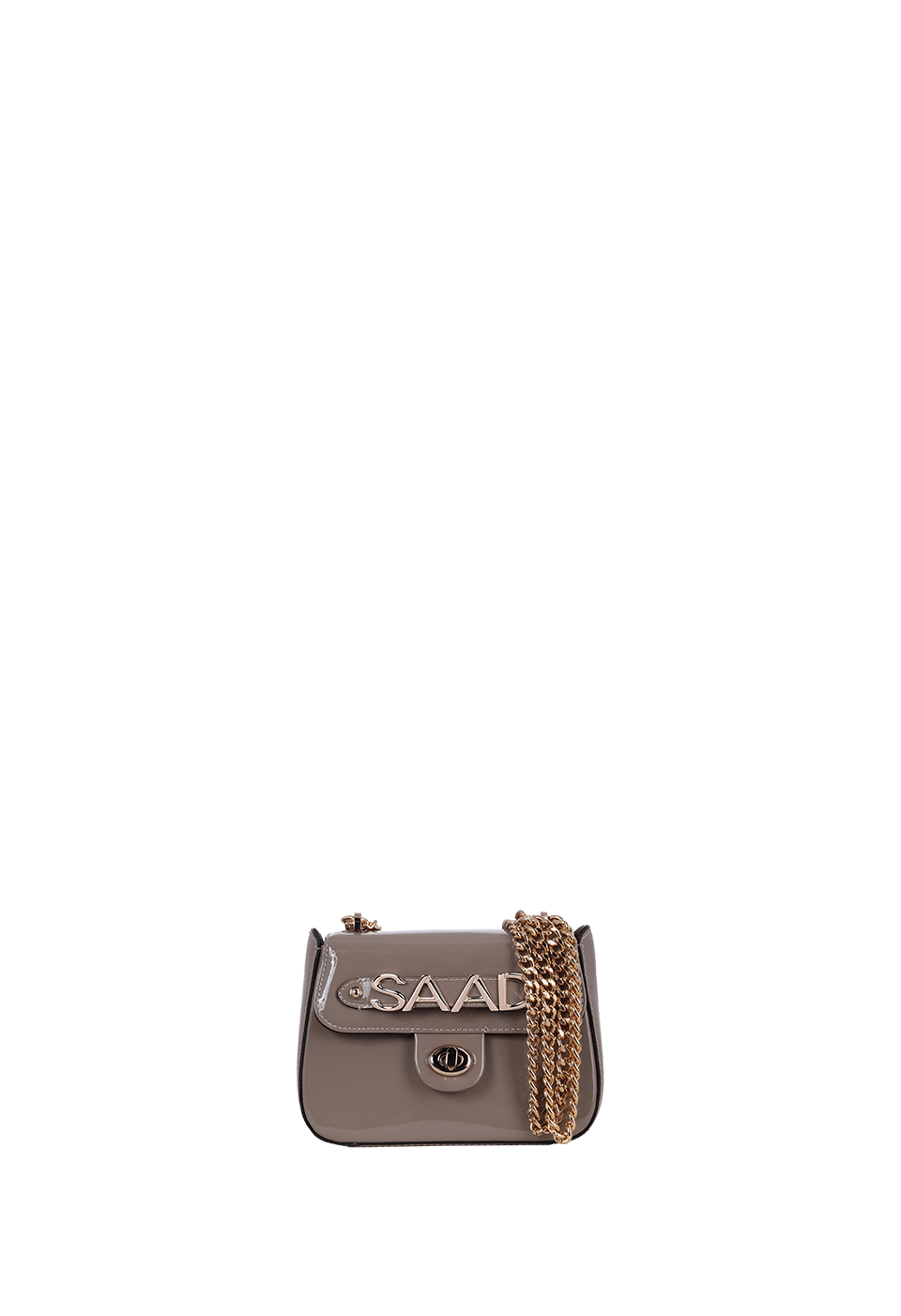 Bolsa Mini em Verniz