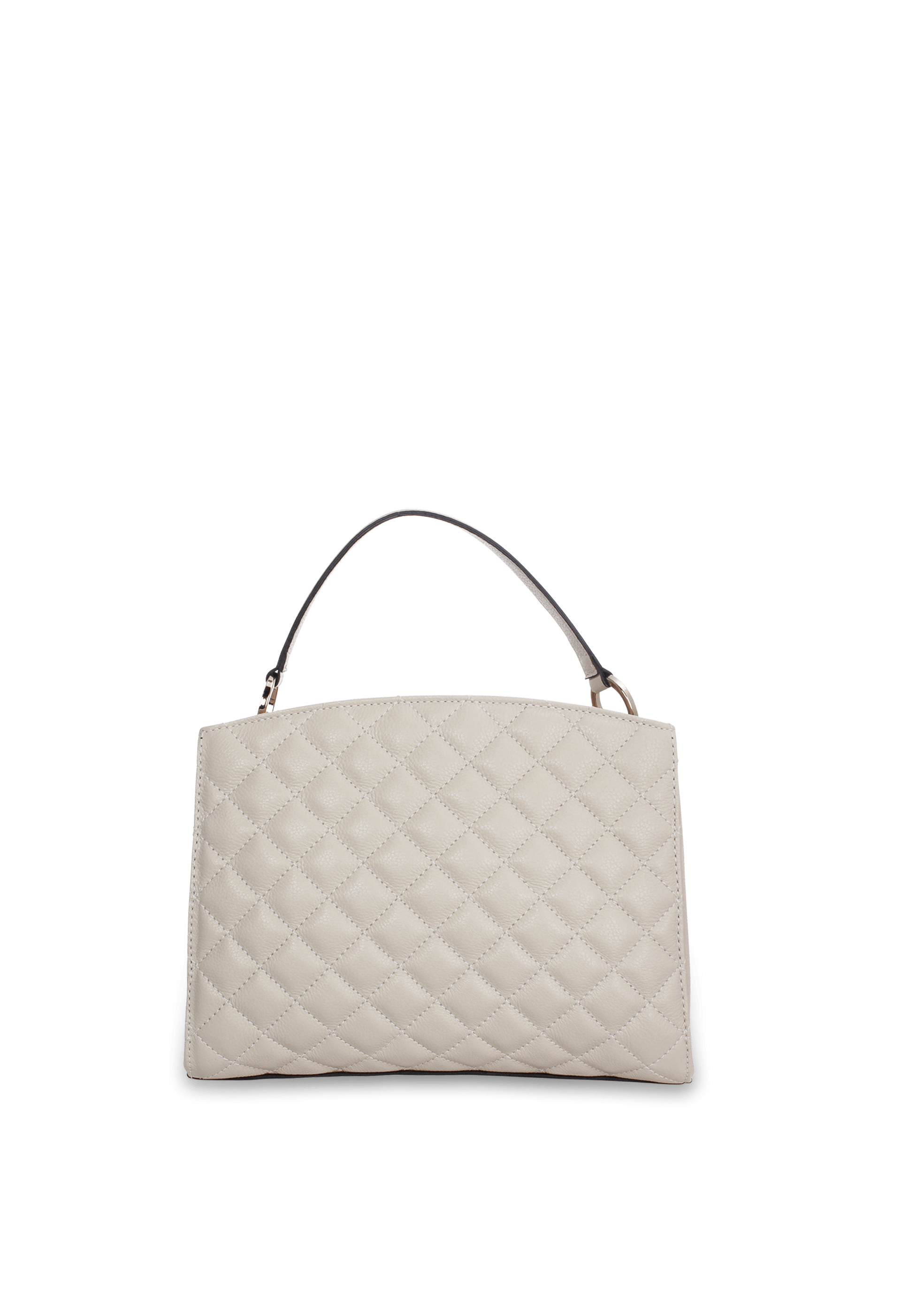 Bolsa matelassê  em Couro