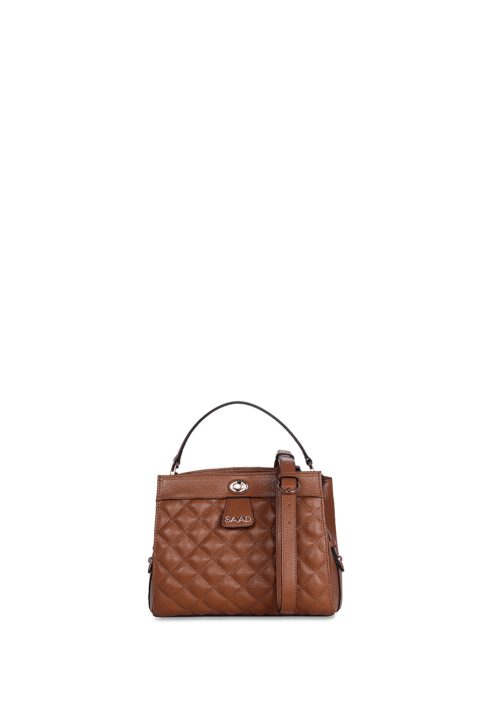 Bolsa Matelassê em Couro