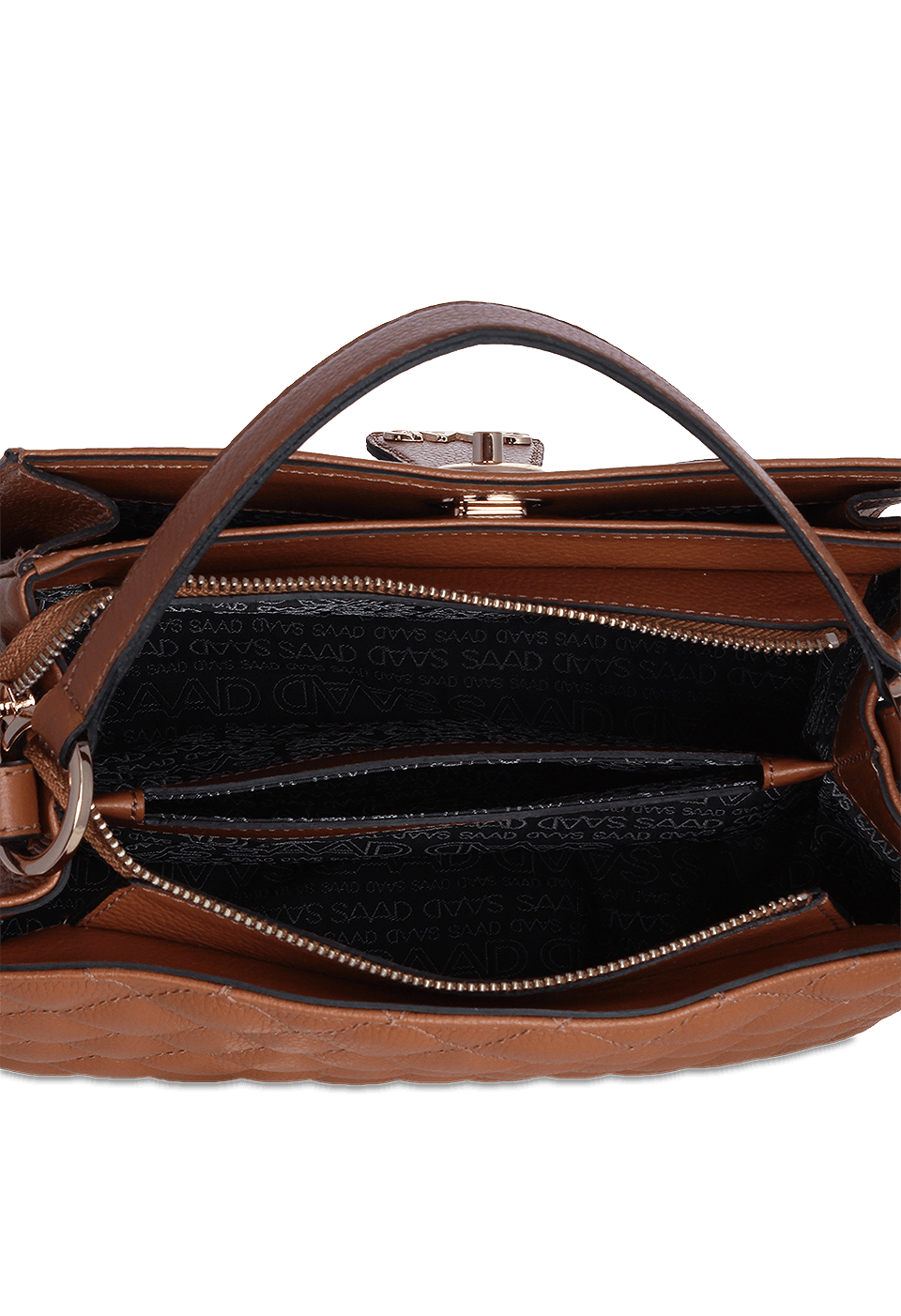 Bolsa Matelassê em Couro