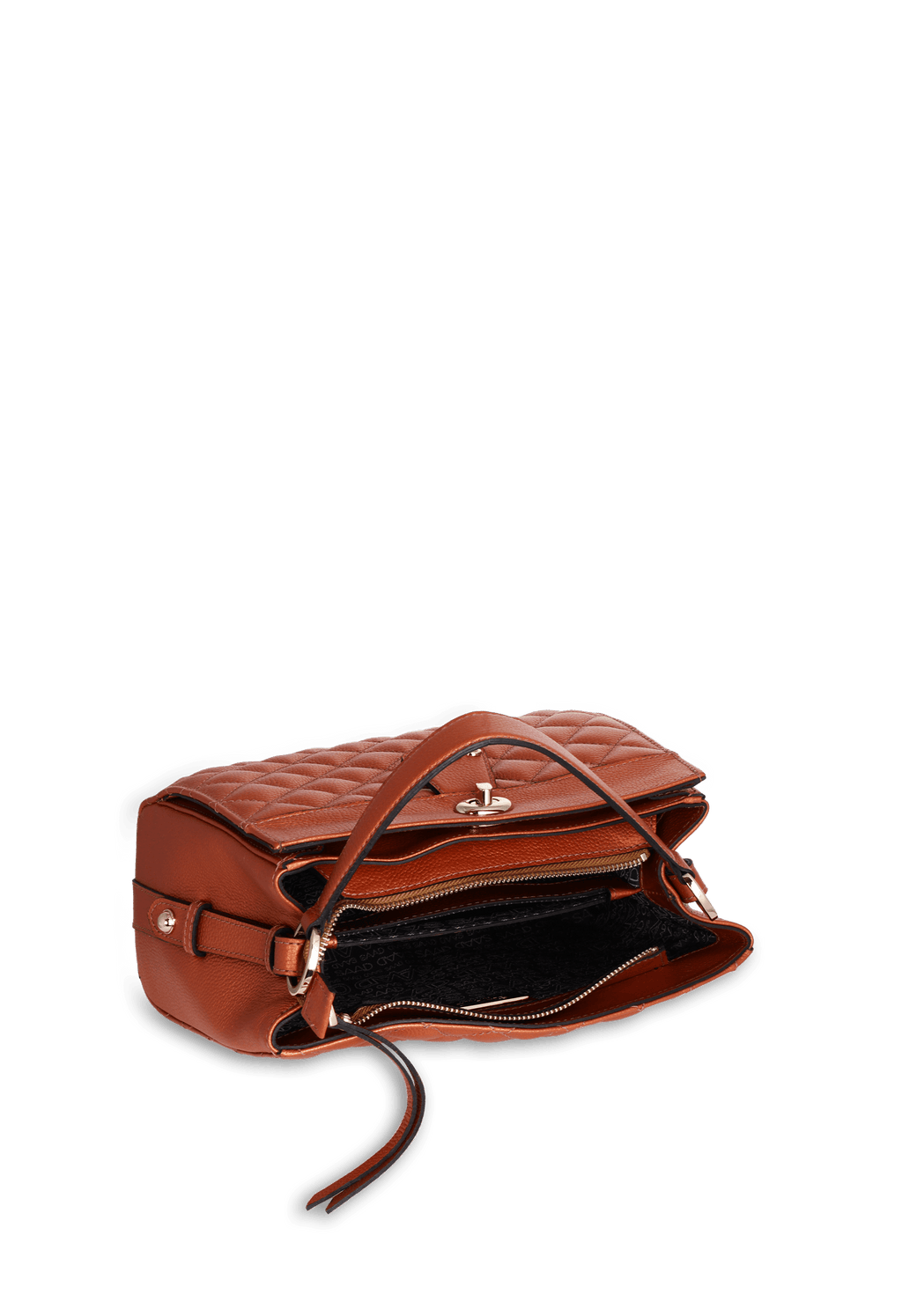 Bolsa Matelassê em Couro Perolado