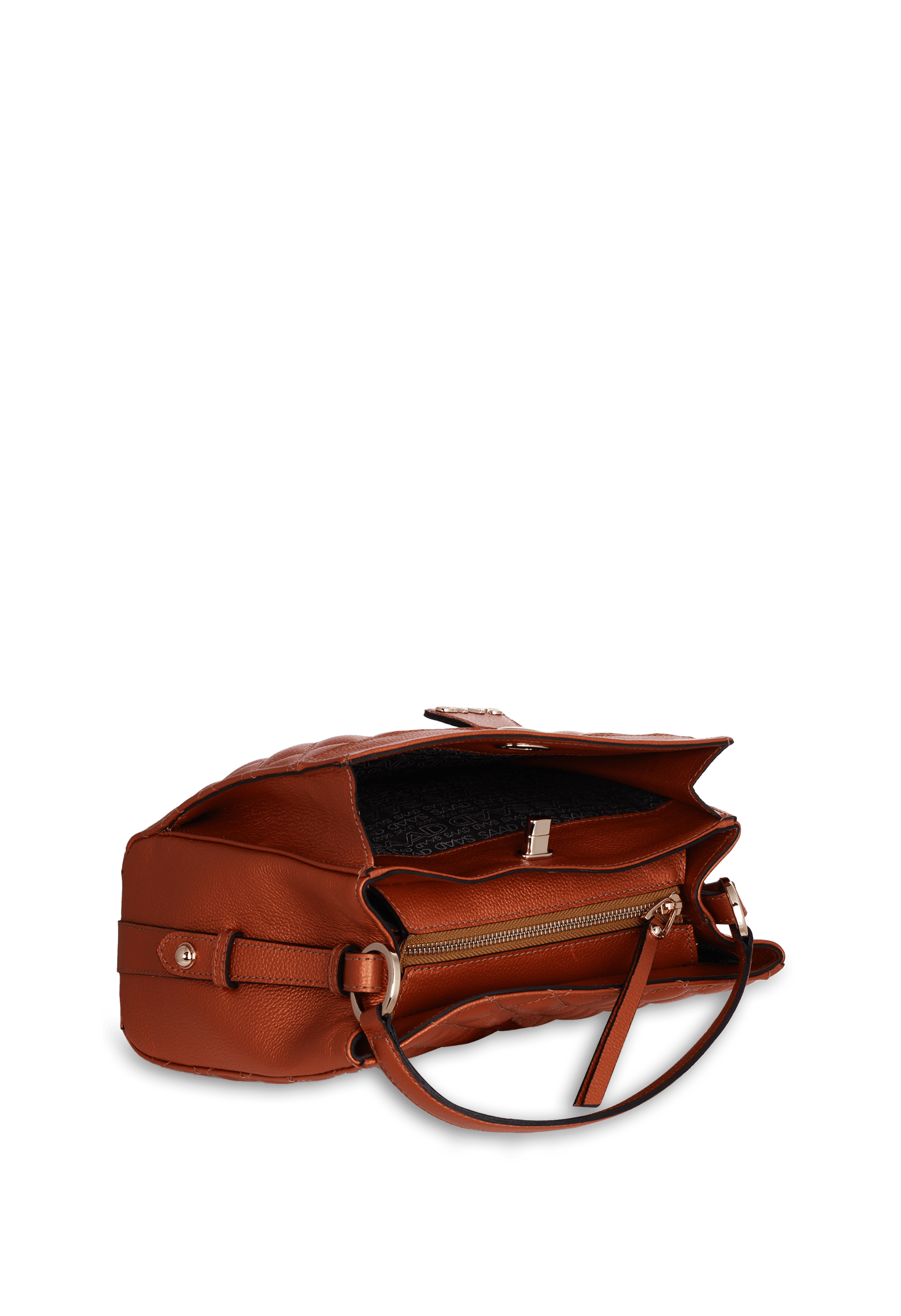 Bolsa Matelassê em Couro Perolado