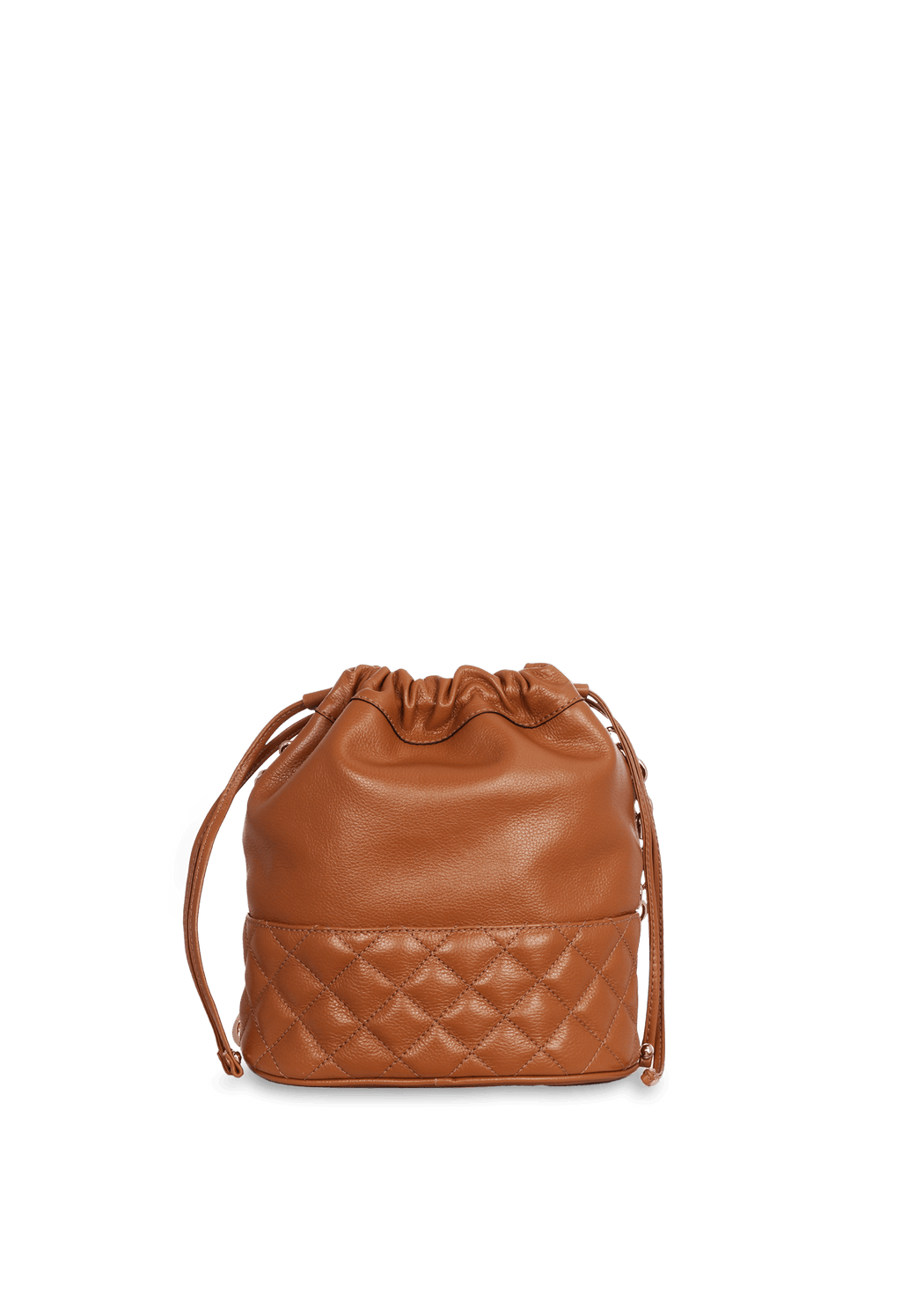 Bolsa Bucket em Couro