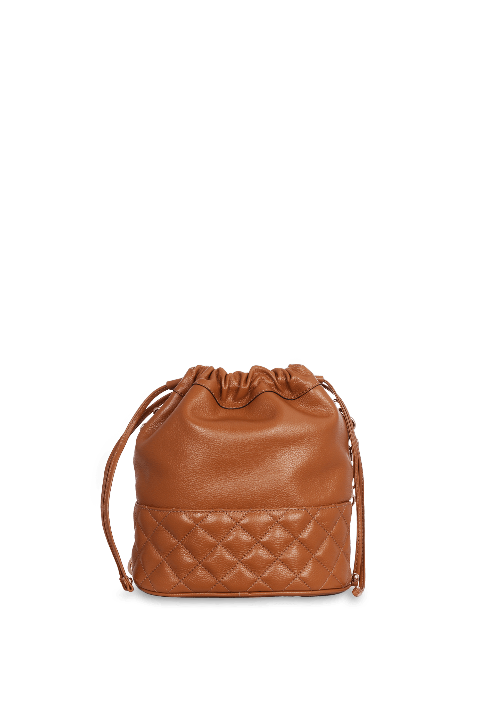 Bolsa Bucket em Couro