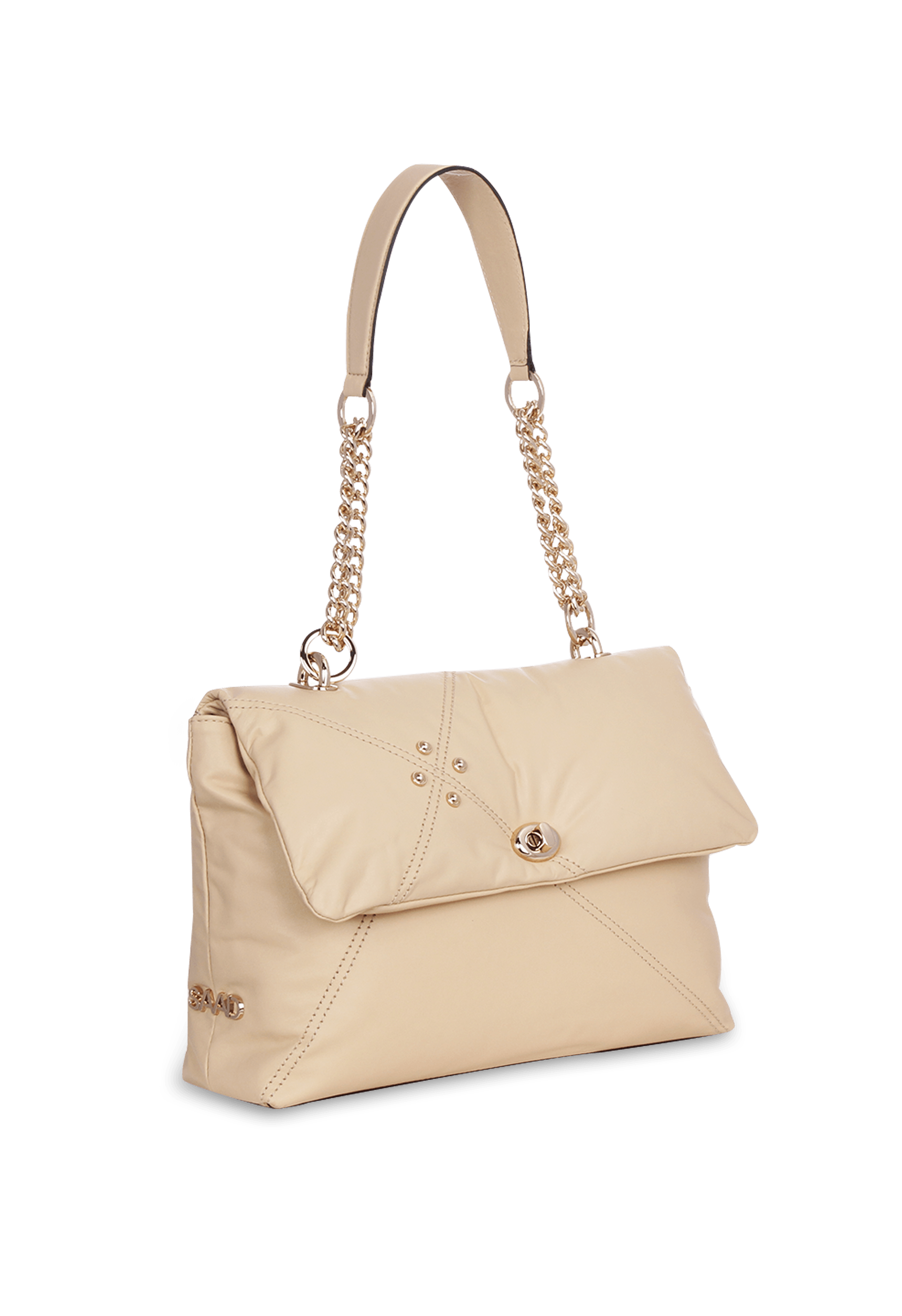 Bolsa Puffer em Couro