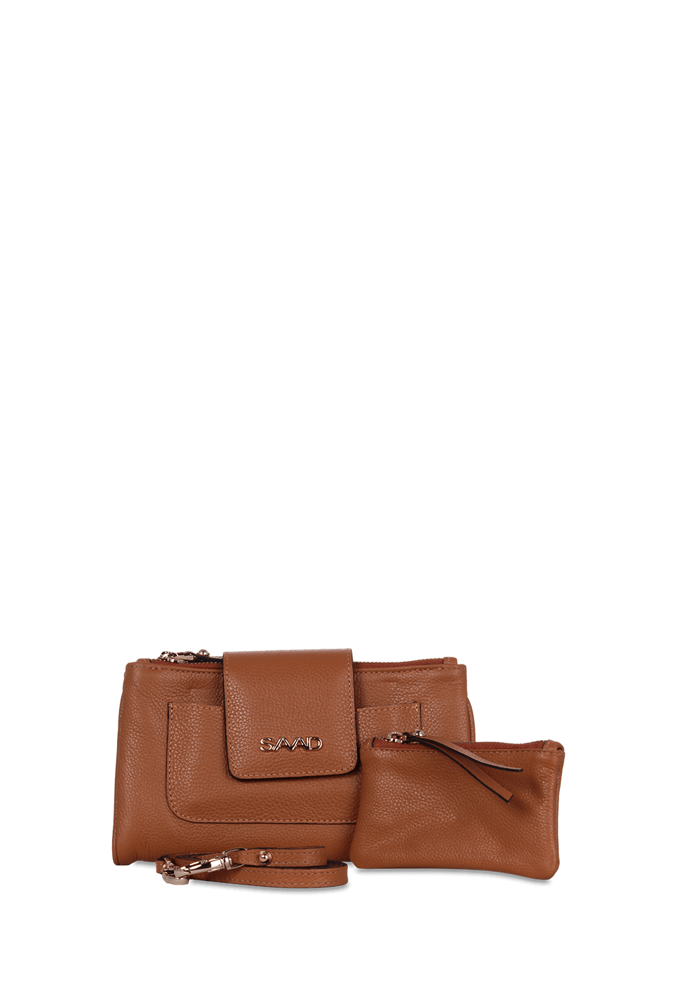 Bolsa Carteira em Couro