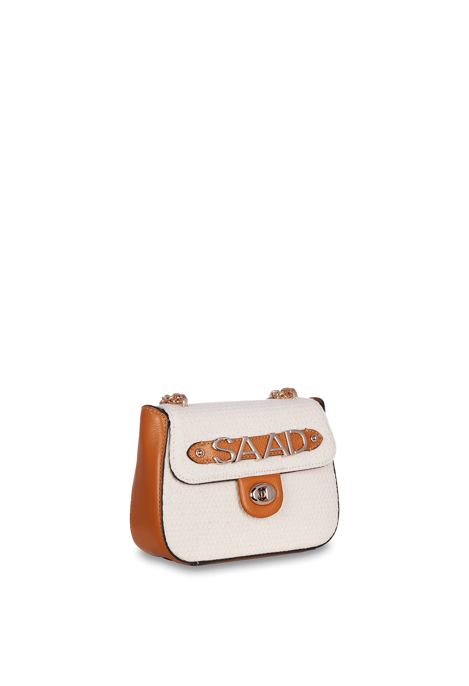Bolsa Mini em Algodão Tramado