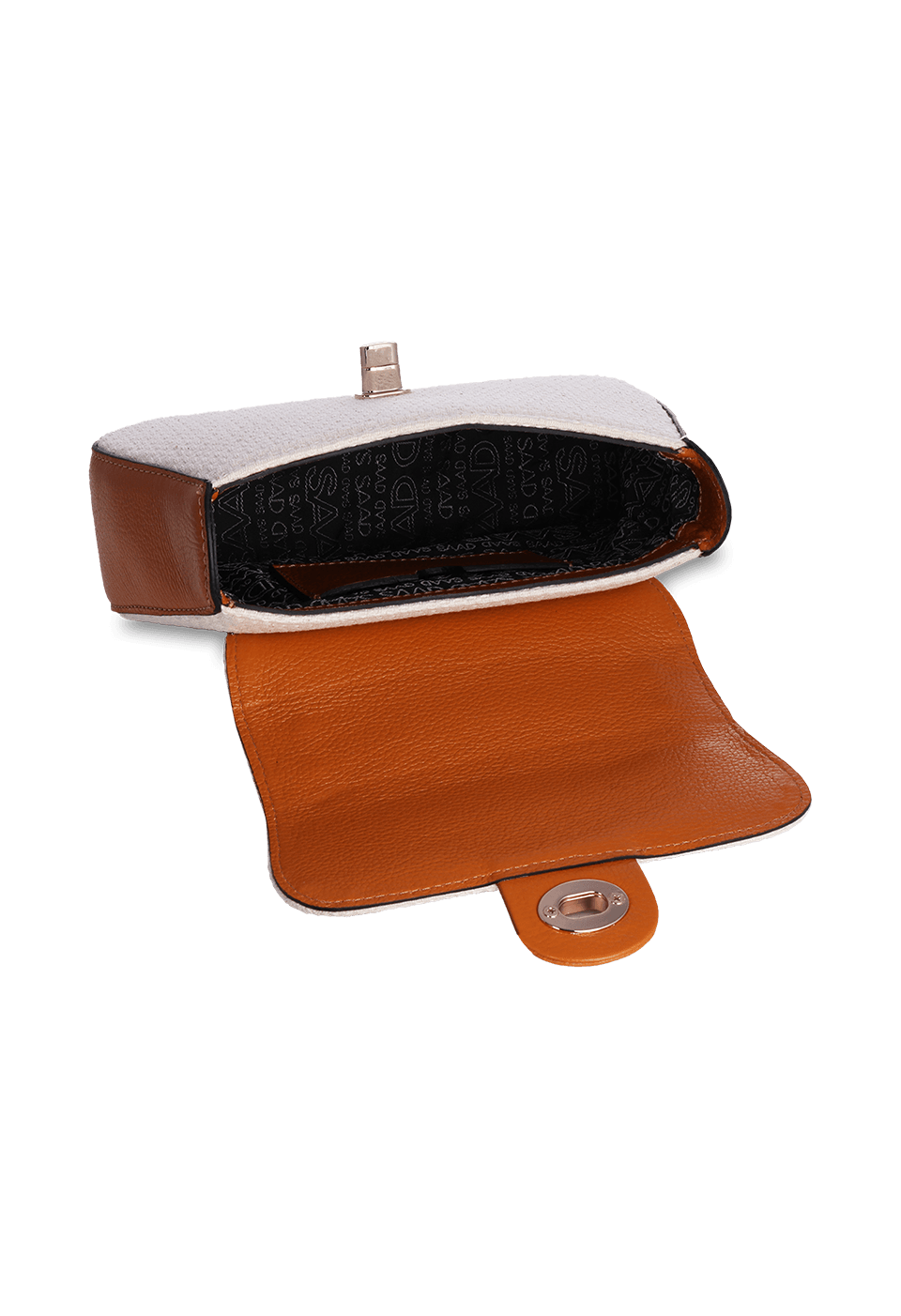 Bolsa Mini em Algodão Tramado