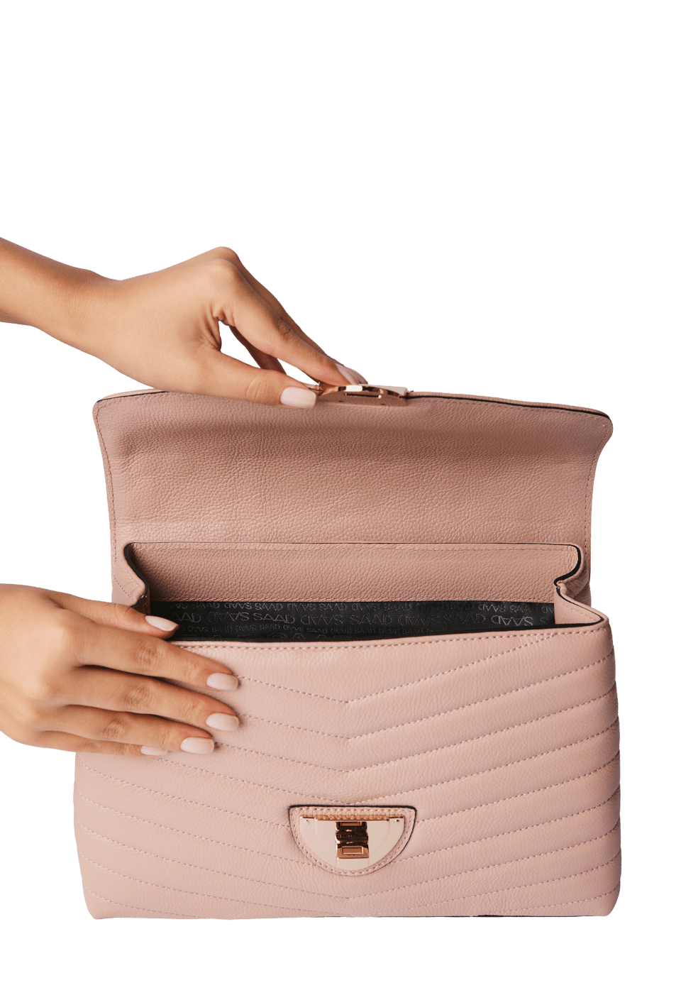 Bolsa Bordada em Couro