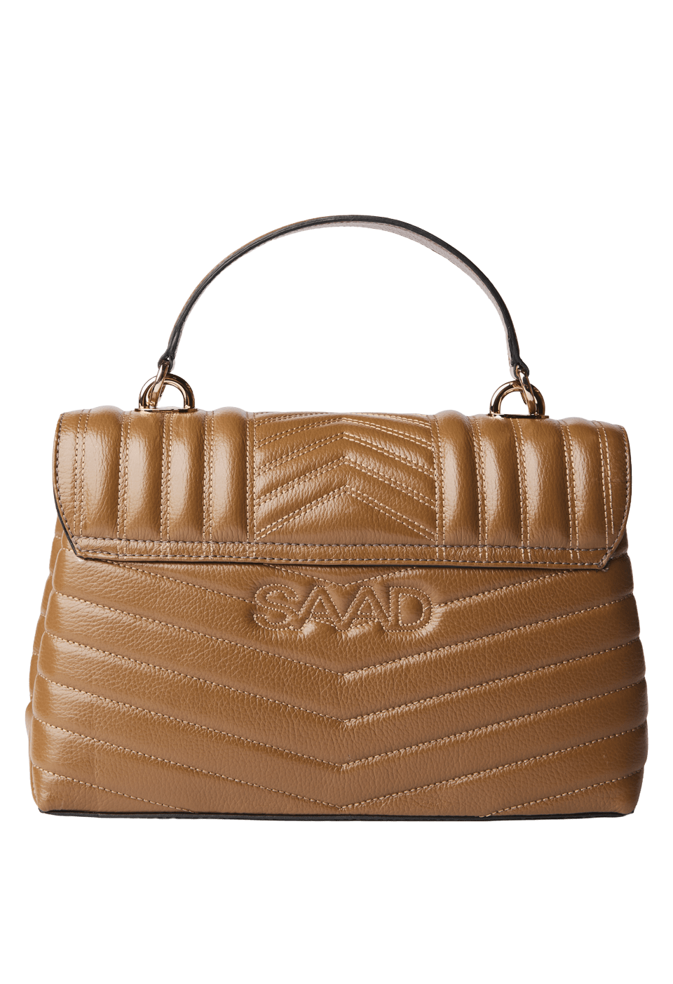 Bolsa Bordada em Couro