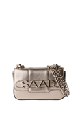 251-BL2119A - Bolsa Mini em Couro Metalizado